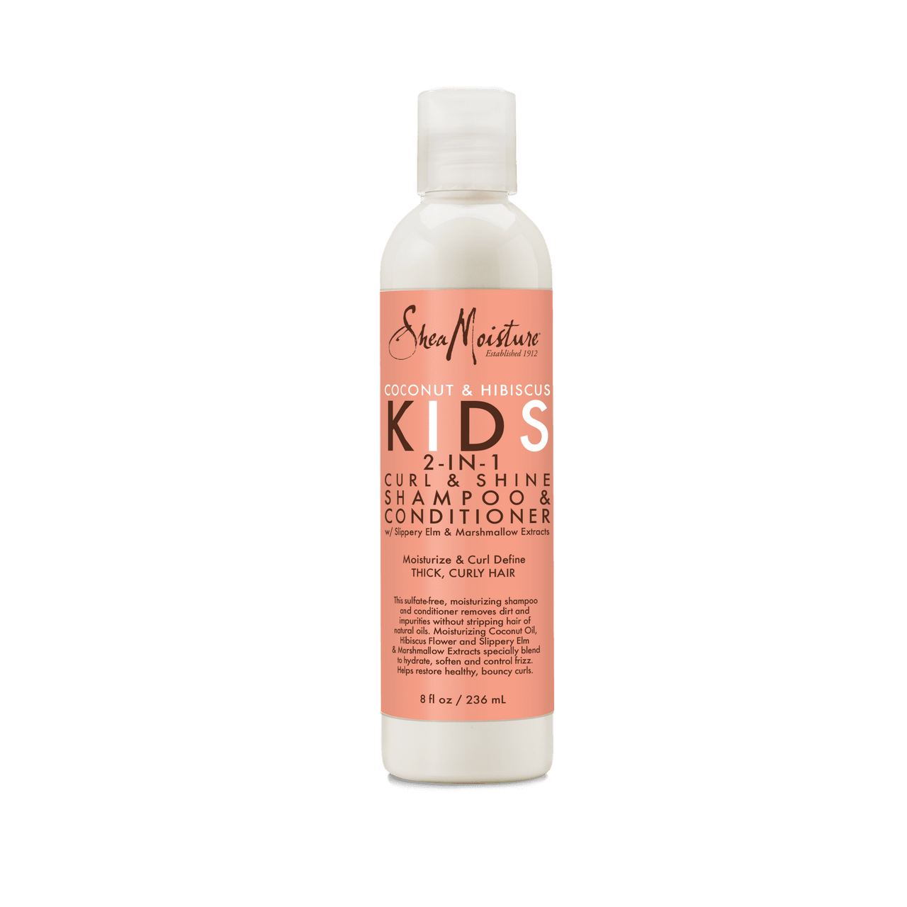 Shea Moisture Kids 2-In-1 Hair Shampoo And Conditioner, 8 Oz